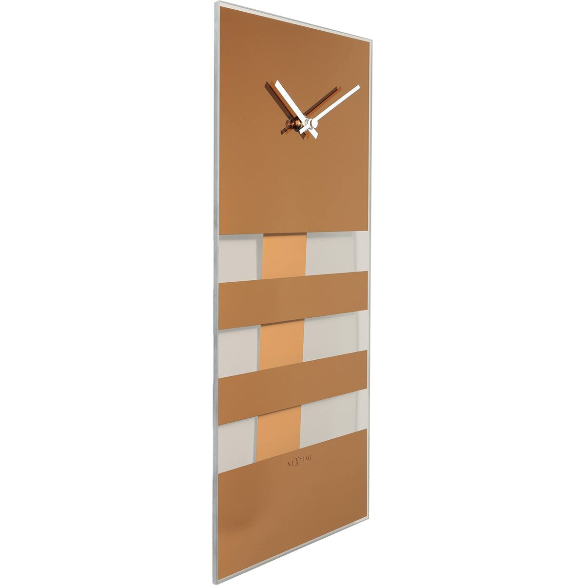 Horloge Murale Nextime Doré 38 x 19 cm